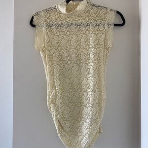 Lace Sheer Top